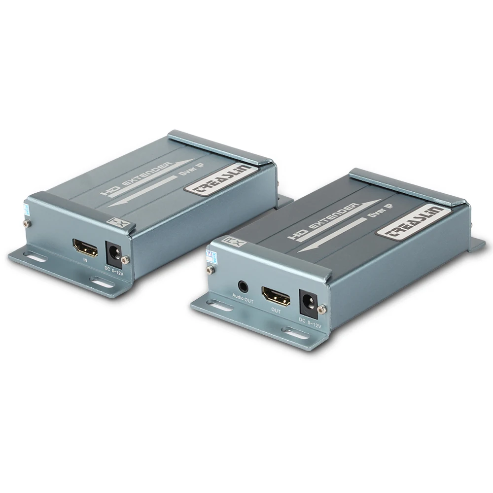 TreasLin HDMI Extender P 1080 по Cat5e Cat6 TCP/IP Ethernet сетевой коммутатор с аудио экстрактор для