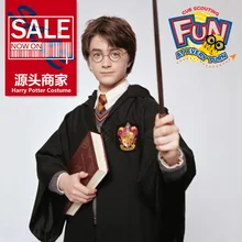 Halloween costume Harri Potter Magic Robe Cloak Gryffindor Slytherin Christmas party dress Cosplay Costumes for Kids Adult Halloween costume Harri Potter Magic Robe Cloak Gryffindor Slytherin Christmas party dress Cosplay Costumes for Kids Adult