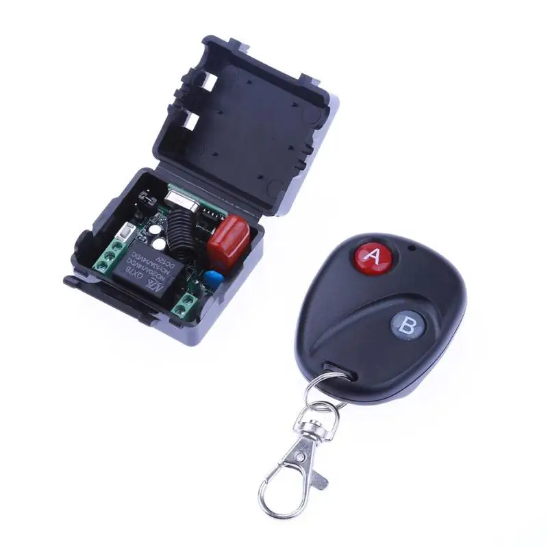 

Universal Wireless Remote Control AC180-240V 1 Channel One Way Relay Module Switch With Double Key Remote Control 315MHZ new hot