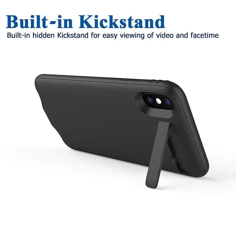 Внешний аккумулятор 5200 мА/ч для IPhone XS Max 6 5 дюйма чехол батареи ультратонкое