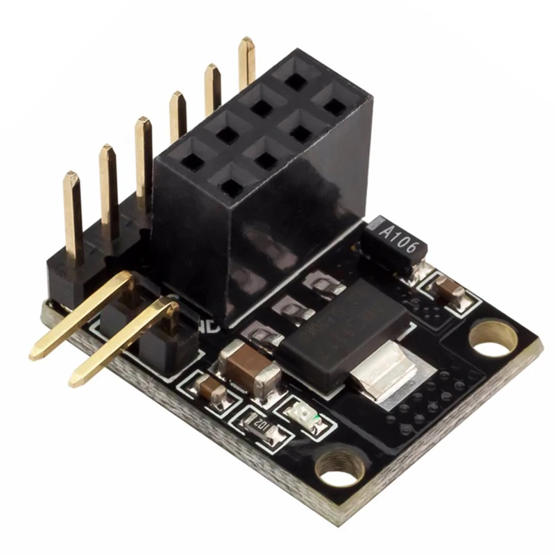 Hot AMS-RobotDyn NRF24L01 адаптер гнезда, с регулятором 3,3 В