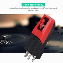 Универсальный пьезоэлектрический керамический стилус старый проигрыватель с магнитным картриджем стилус с виниловой иглой LP