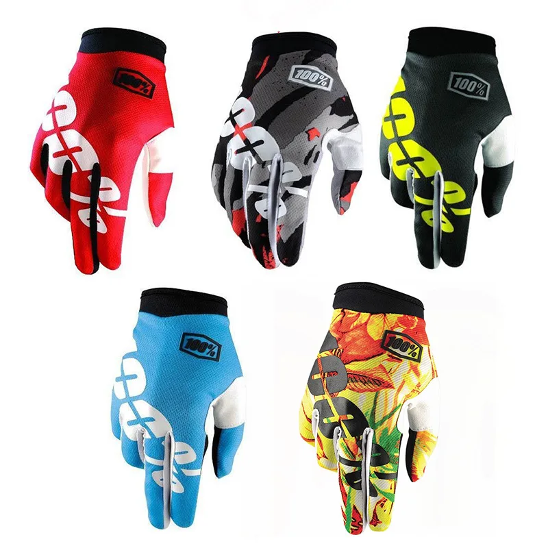 2019 MotoGP Gloves MTB MX BMX Genuine Leather Gloves Racing Long section Gloves full Motorbike Motocross Motorcycle Free ship