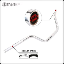 Алюминиевый для мотоцикла Руль 7/" 22 мм бар для Harley HONDA YAMAHA Sportster 1200 883 винтажный FLHR FLTR уличный велосипед