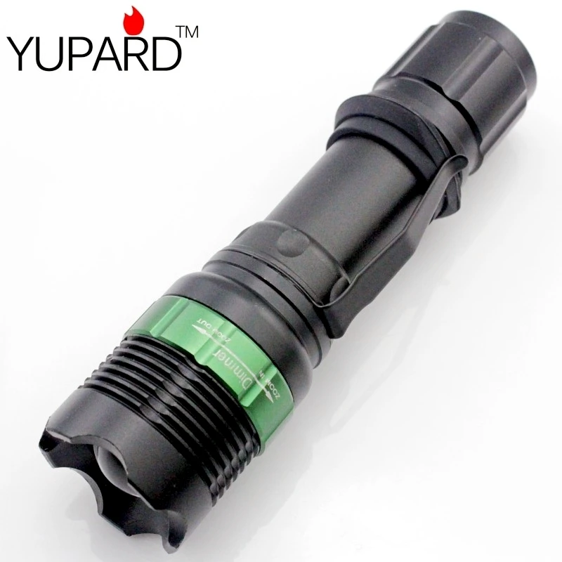 YUPARD масштабируемой Q5 led 3 Mode фонарик 18650/AAA Водонепроницаемый факел кемпинг охоты для туризма и спорта на открытом воздухе Рыбалка