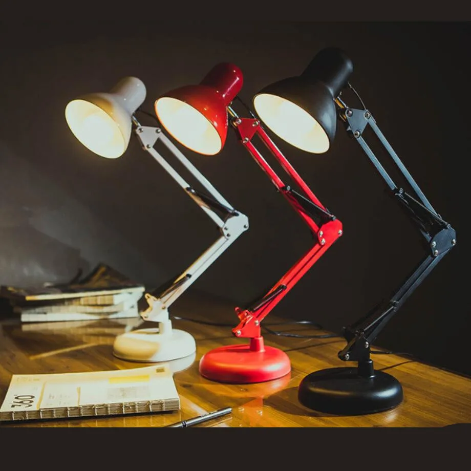 

Modern Quality Desk Lamp Led Lamps Fashion Creative Reading Study Table Lamps E27 Led Bulb Table Lamp Suitable Voltage 90--260v