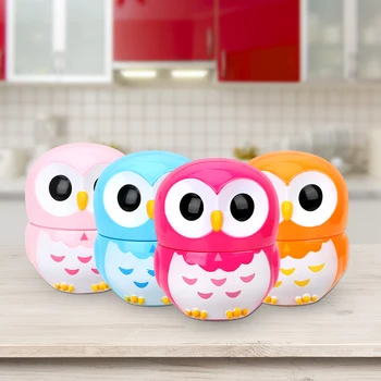 

HOOMIN Kitchen Alarm Clock Cooking Tools Mechanical Cute Owl Kitchen Timers 60 Minute Home Decoration