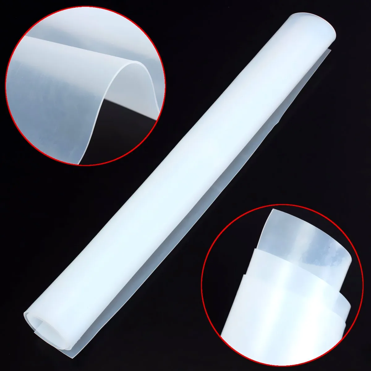 

1MM Thicknes 20"X20" Silicone Rubber Sheet Plate Mat High Temp Commercial Grade