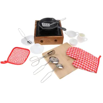 

15pcs Simulation Japanese Kitchen Cookware Pretend Play Role Playing Game Educational Toys Birthday Gift for Children Kids