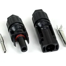 100 Paires MC4 солнечной разъем мужской женский набор PV кабель провод 30A IP67