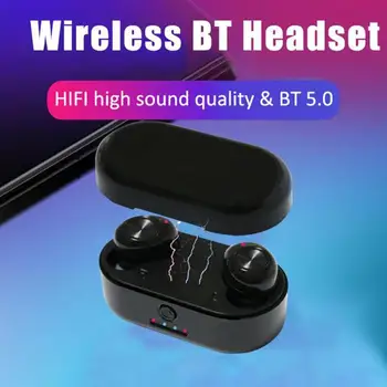 

TWS K20 Invisible Mini Headset Wireless Bluetooth Waterproof Earphone Touch Control Sport Stereo Music Earbud for IPhone Android