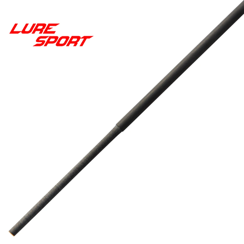 LureSport 3 шт. однотонная карбоновая удочка пустая 52 см с шагой без краски