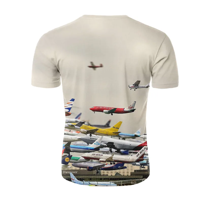 YELITE a row of planes футболка для взлета уличная одежда 3d Мужская с рисунком желтый