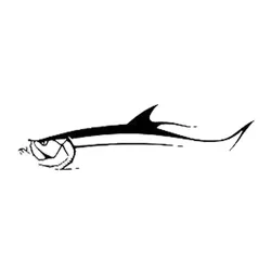 Autocollant Long pour appât de pêche en bateau, fenêtre de loisirs, autocollant d'emballage en vinyle, accessoires personnalisés vie Marine 