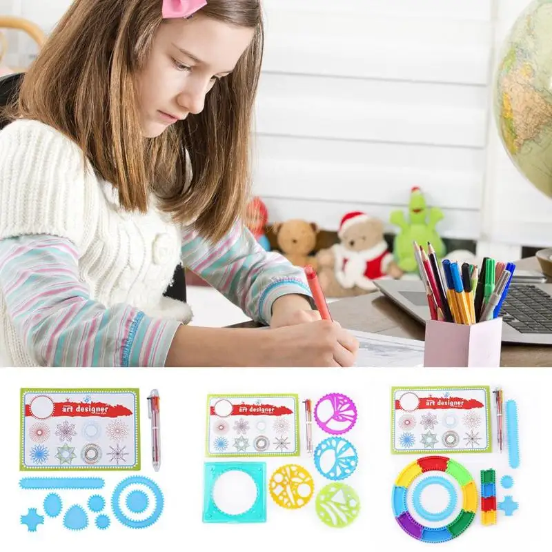 Набор игрушек для рисования устройство для блокировки творческое Обучение Обучающие Детские игрушки