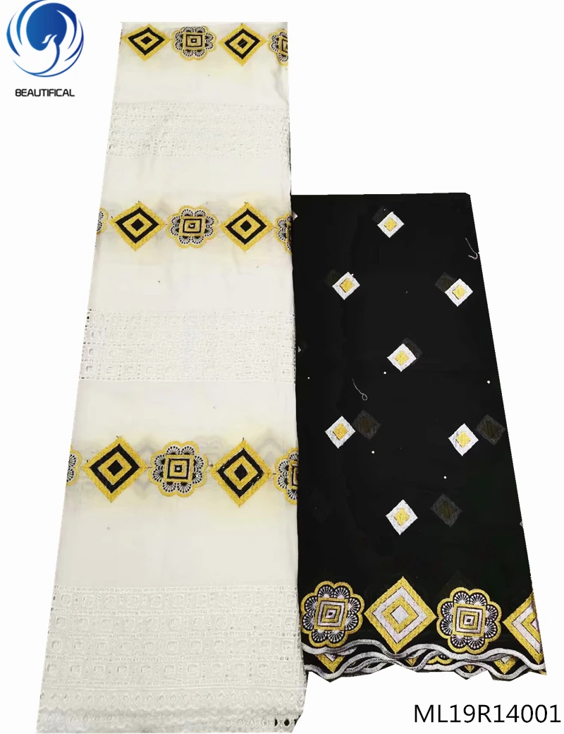 

BEAUTIFICAL swiss voile lace fabrics swiss lace dry fabrics laces dress with rhienstones african swiss laces 7yards ML19R140