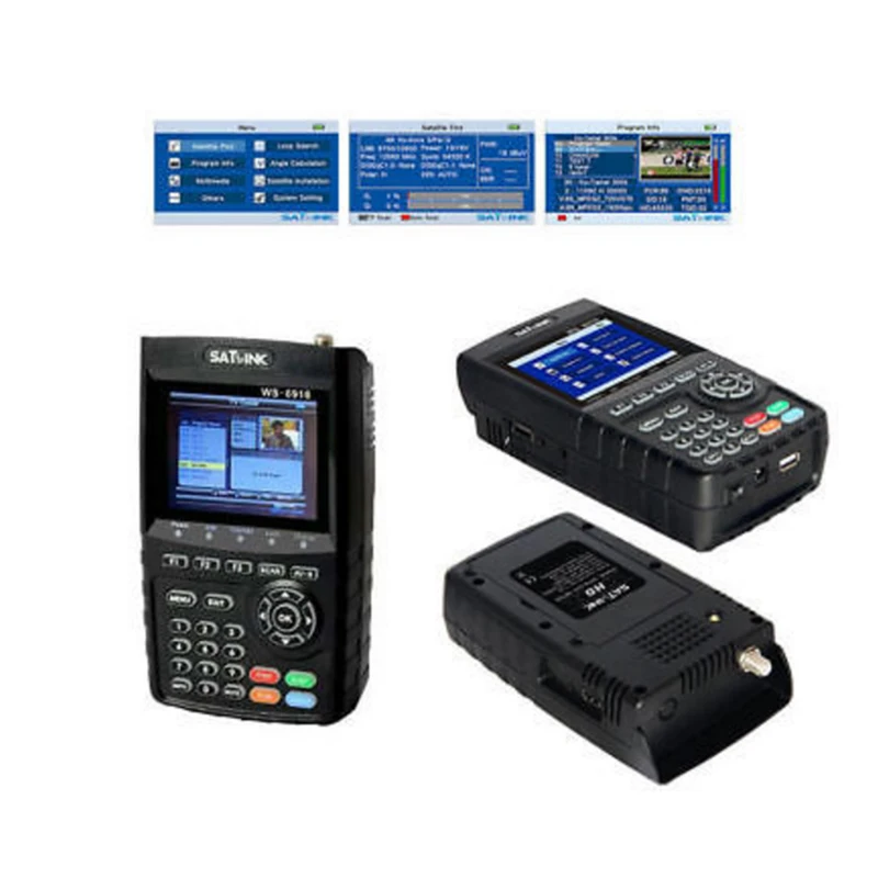 

Digital Satellite SatFinder Meter Satellite Finder LCD Sat Finder Satellite Signa