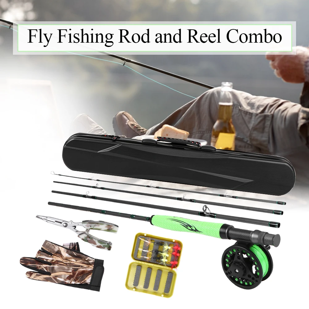 المحمولة يطير الصيد رود بكرة كومبو ألياف الكربون يطير قضيب القطب قفازات كماشة مع تحمل حالة الصيد كاملة حزمة الصيد مجموعة المحمولة يطير الصيد رود بكرة كومبو ألياف الكربون يطير قضيب القطب قفازات كماشة مع تحمل حالة الصيد كاملة حزمة الصيد مجموعة