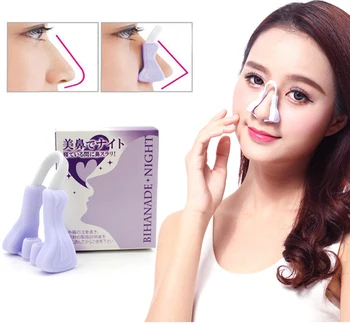 

Magic Nose Shaping Shaper Lifting Bridge Silicone Nose Clips Straightening Beauty Clip Face Lift Nose Up Facial Clipper Tool