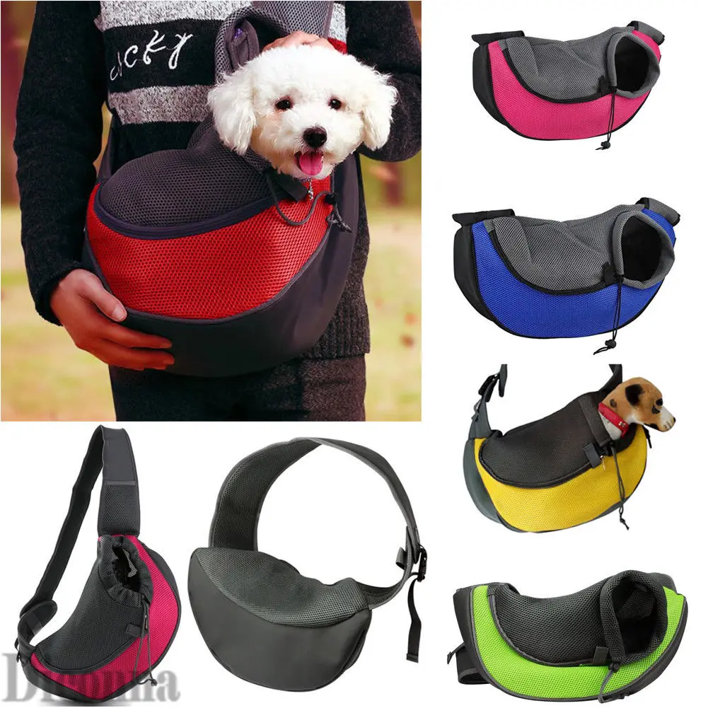 Pet Dog Cat Puppy Carrier Comfort Travel Tote Shoulder Bag Sling Backpack S/L 