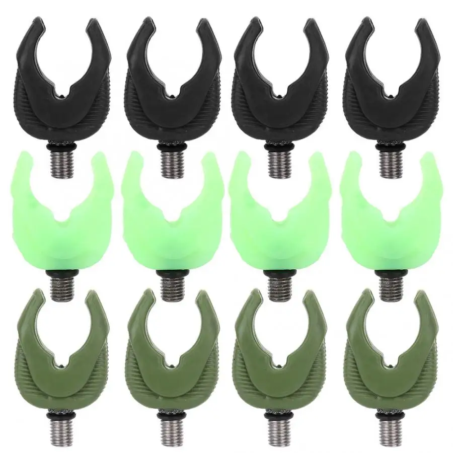 

4 Pcs Fishing Rod Holder Silicone Fishing Rod Mount Holder Telescopic Fishing Rod Support Stand Head Seat Mount Fishing Tools