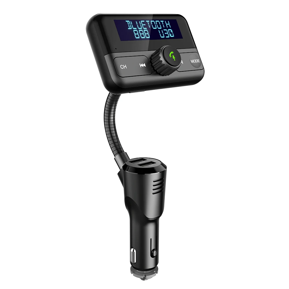 Car USB FM Transmitter Mp3 Music Play Tool LCD Display Car Charger