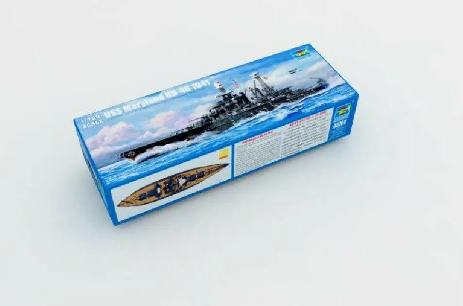 Trumpeter 1/700 05769 боевой корабль США Мэриленд Модель 1941 | Игрушки и хобби