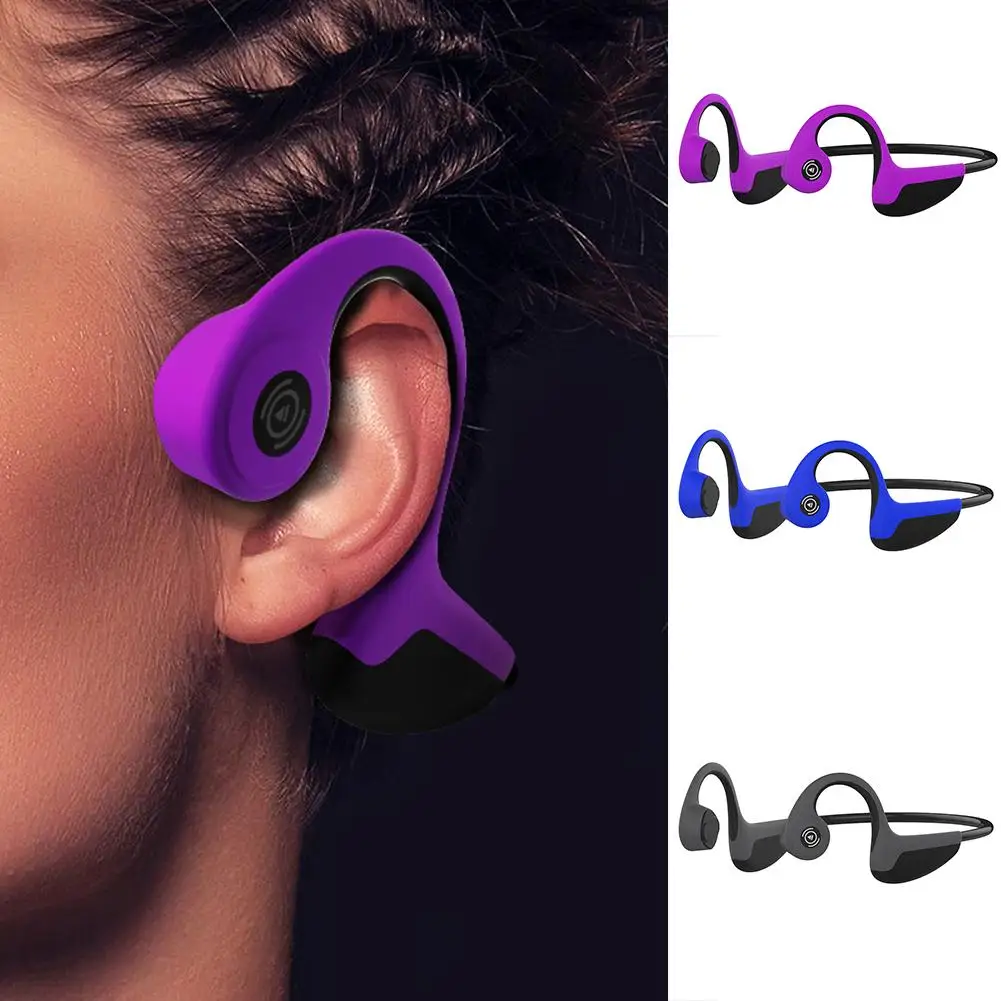 New Bluetooth Wireless Headphones Bone Conduction Earphones Outdoor