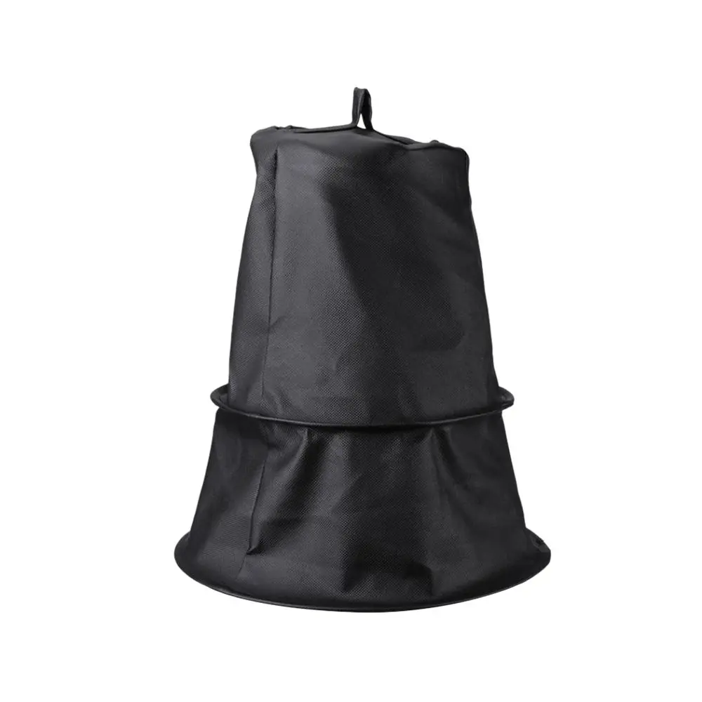 

Black Beekeeper Tool Bee Cage Swarm Trap Catcher Beekeeping Equipment Denim Leather Cloth Collection Bee Cage