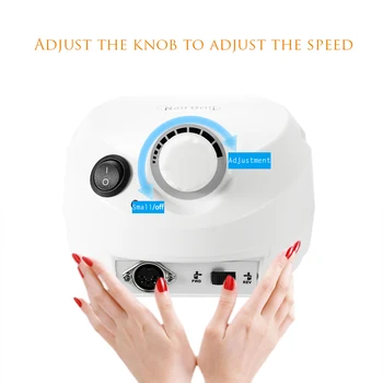 

Professional Electric Drill Machine File Polisher Manicure Kits Nail Salon Tools