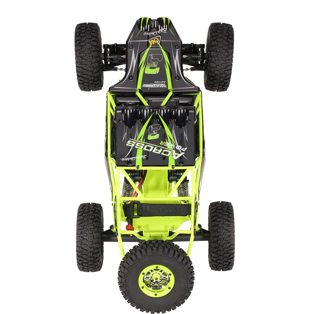 WLtoys 10428 RC Cars 2.4G 1:10 Scale 540 Brushed Motor Remote Control Electric Wild Track Warrior Car Vehicle Toy