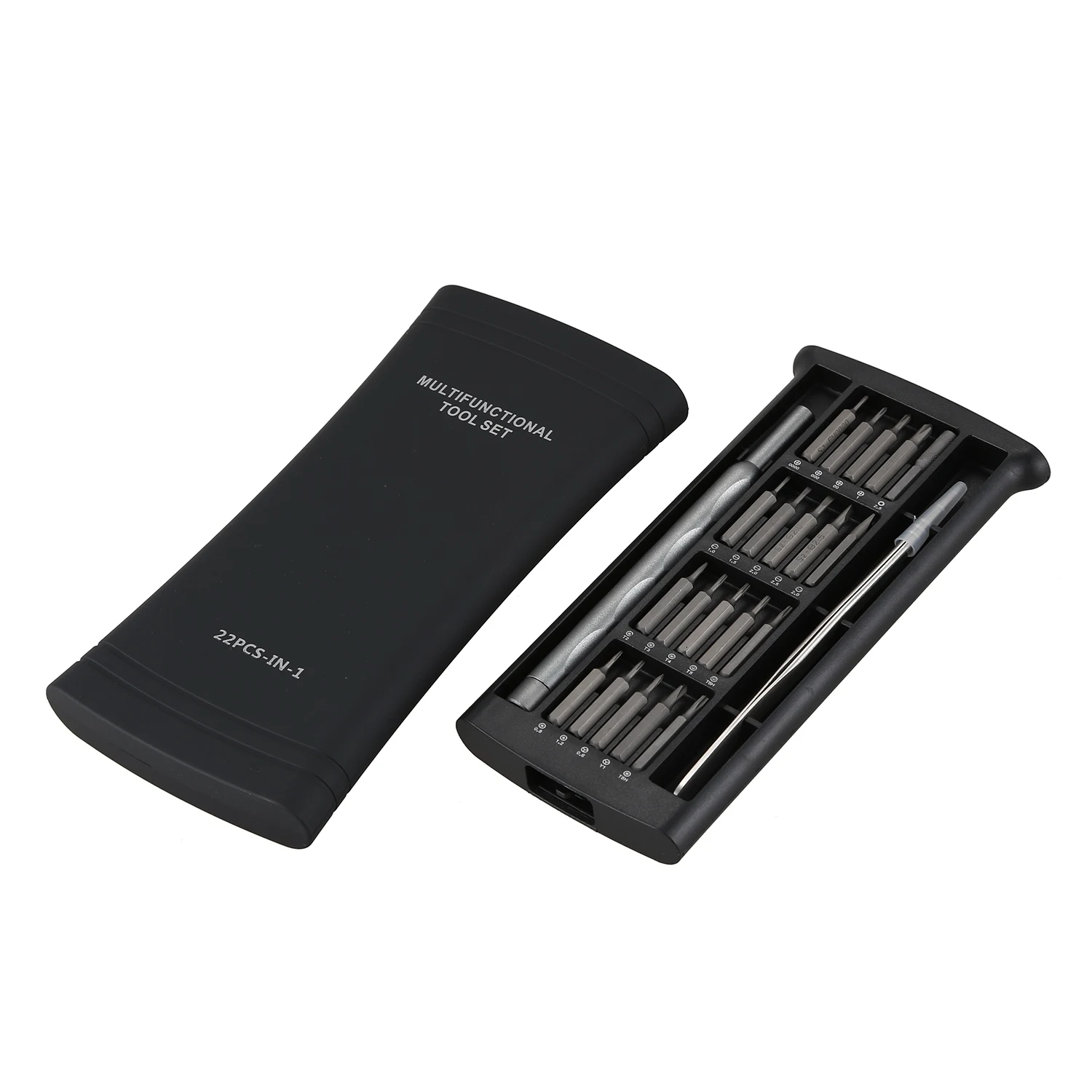 

22 In 1 Small Screwdriver Set Precision Screwdriver Bit Set With Torx Pentalobe Phillips Flathead Triwing Magnetic Driver Bits