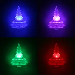 7 цветов присоски светодиодный свет ночник снежинка/Рождественские елки/Пентакль огни для детского подарка романтические красочные огни
