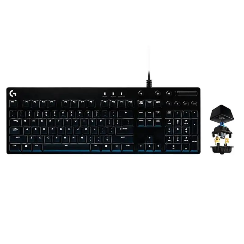 

Logitech G610 Orion Mechanical Keyboard USB Wired RGB Backlit Professional Gaming Keyboard for Desktop Laptop PC for PUBG Games