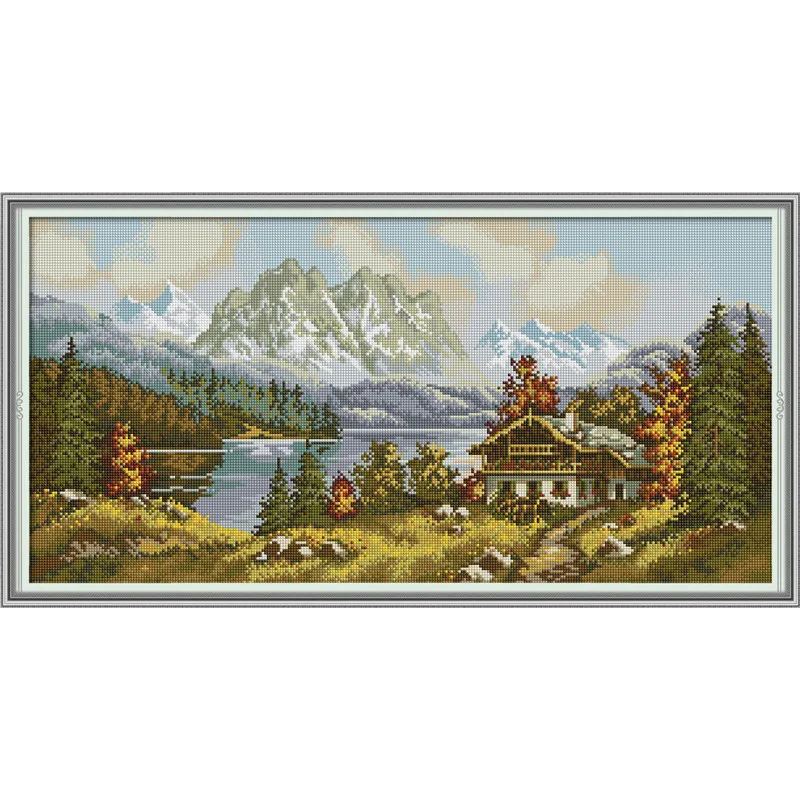 

Diamond Embroidery Full Display Diamond Mosaic Beautiful view Diamond Painting Chinese Cross Stitch Home Decor For Babyroom