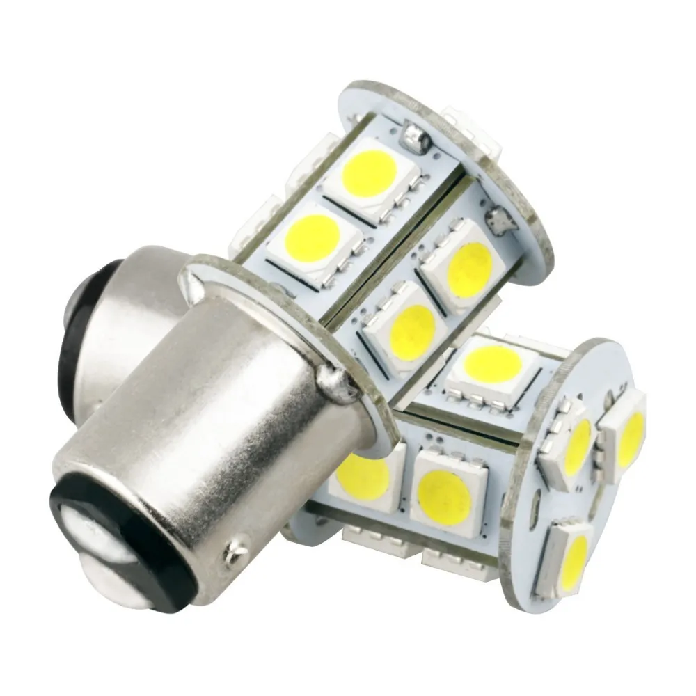 

3pcs 1156 BA15S 1157 BAY15D P21W 13 Led 5050 Auto Rear Reverse Bulbs DC 12V Car Led Turn Parking Signal Lights Brake Tail Lamps