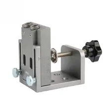 Карманный дырокол набор джиг мини-стиль Карманный Дырокол Набор для деревообработки Шаг сверло набор Деревообрабатывающие инструменты