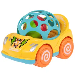 Безопасный весело и творческий маленький колокольчик гоночный автомобиль детские мини Автомобильная игрушка из мультфильма