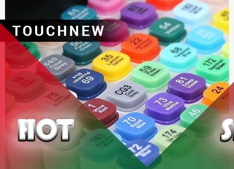 

New Multicolor Oily Marker Pen Double-headed Nib school Student painting Art Horticultural Landscape Design