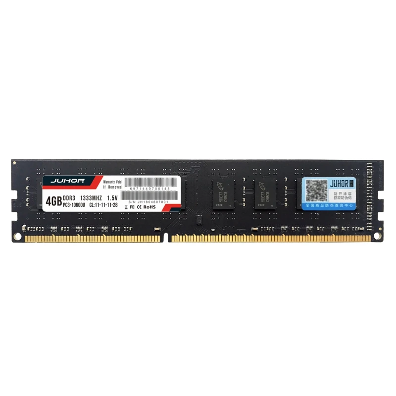 Juhor Ddr3 4G 1,5 V 240 Pin Ram память для ПК рабочего стола