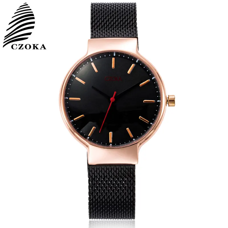 

CZOKA Japan Quartz Watch Women Stainless Steel Bracelet Quartz Movement High Quality Casual Wrist Watch for Woman Wrist Watch