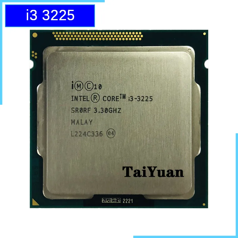 Intel Core i3-3225 i3 3225 3,3 ГГц двухъядерный процессор Процессор процессор 3 м 55 Вт LGA 1155