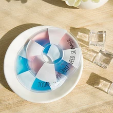 4 шт портативный холодильник круглый Плавание кольцо узор холодные сумки Кухня инструмент холодный компресс сумки гелевая упаковка для льда для облегчения боли случайный