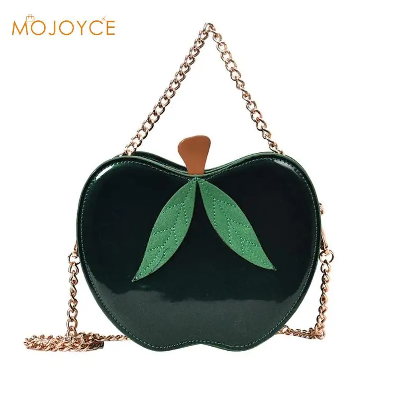 

Apple Chain Shoulder Bag Women Personality Mini Crossbody Messenger Bags
