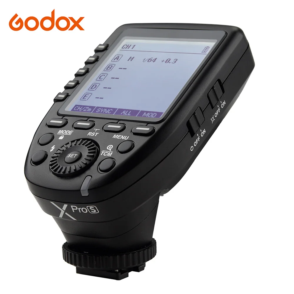 

Godox XproS TTL 2.4G Wireless X system Transmitter Trigger For Sony Camera A77 II A99 A9 A7R III A350 Godox TT685S V860II-S