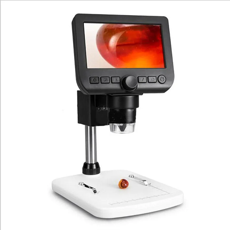 

UM046 600X 4.3 Inch Large LCD Screen Digital Microscope Electronic Magnifier With 8 Adjustable High Brightness LED
