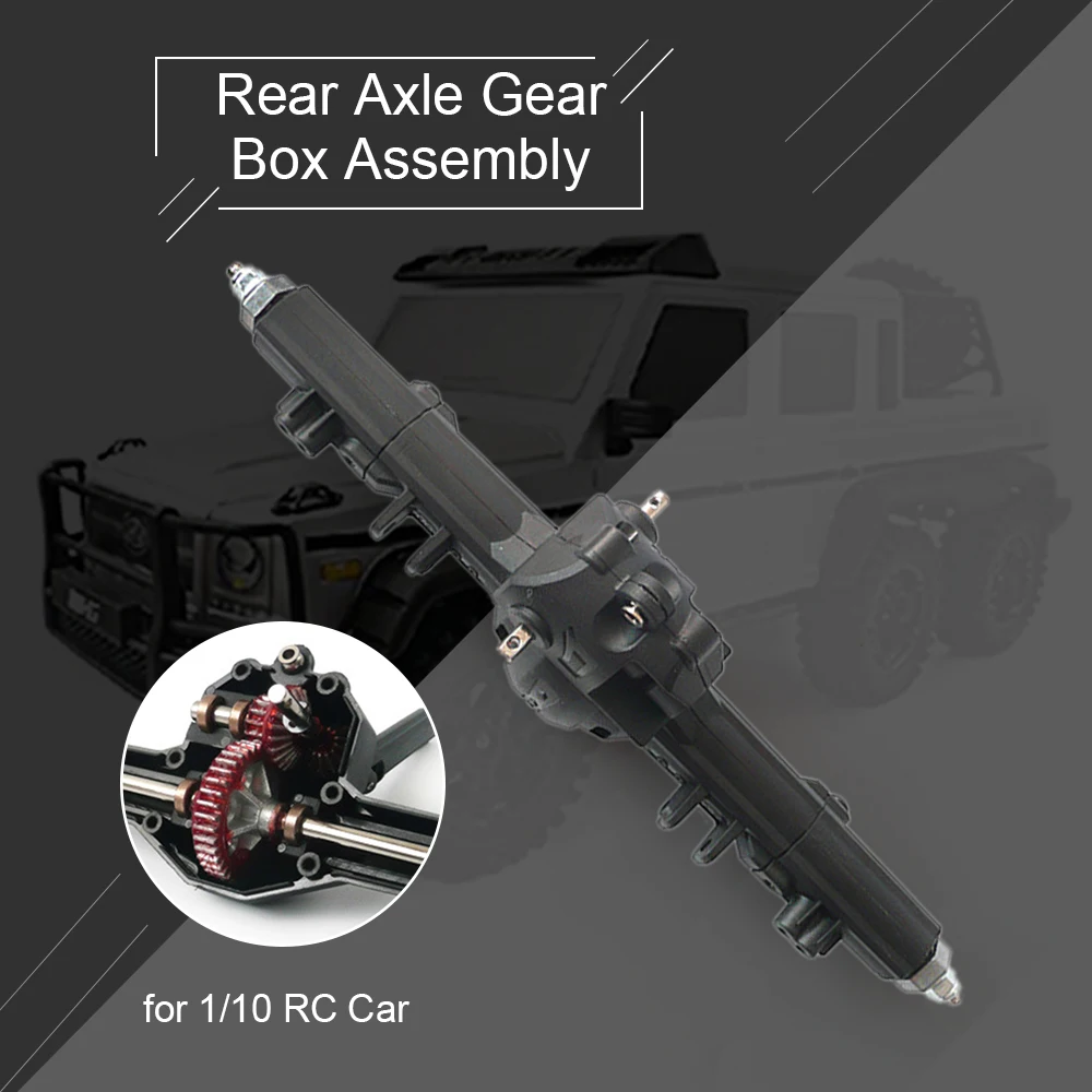 

Professional RC Car Accessories Rear Axle Gear Box Assembly Suitable for 1/10 RC Car HG P401 P402 P601 Spare Parts