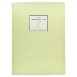 A4 Дисплей книга папку, Бумага папка для хранения Пластик 20 Карманы