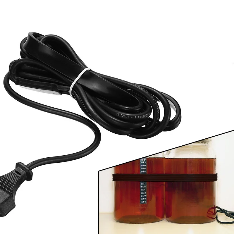 Household Brew Belt Fermentation Heating Belt Pad for Beer Wine Spirits with EU PLUG 110-230V Household Wine Making Accessory