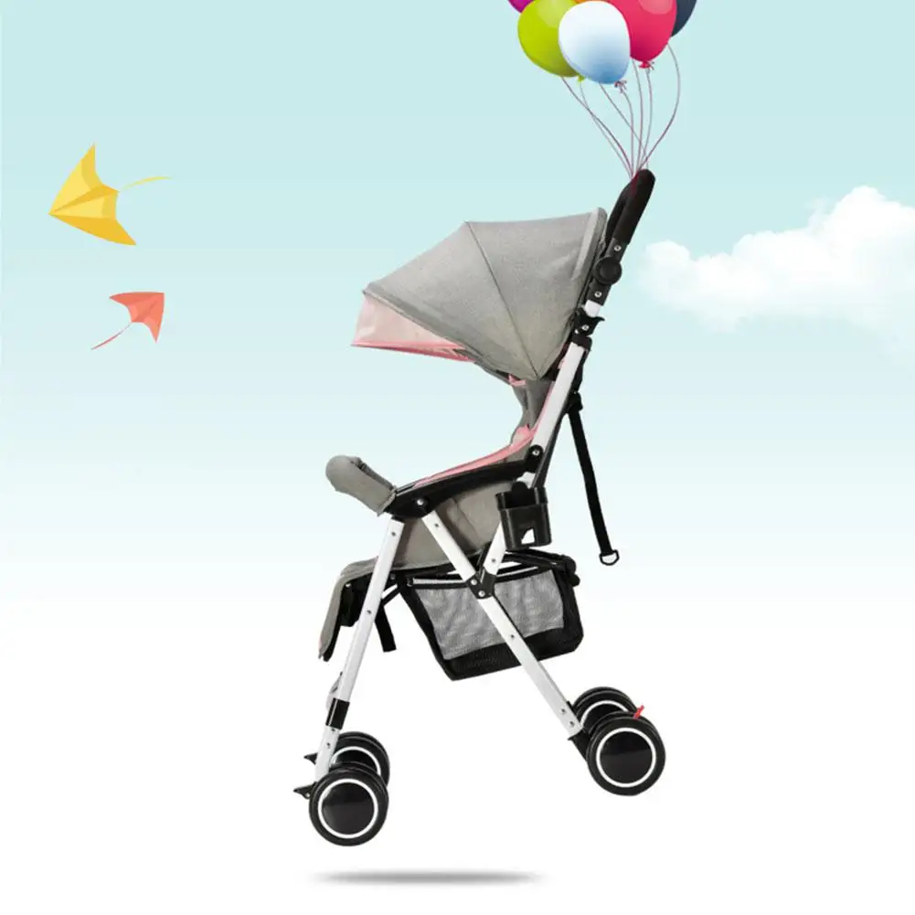Детская коляска Kidlove Складная портативная детская с зонтиком легкая может сидеть
